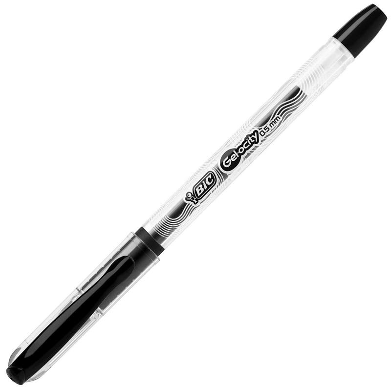 Ручка гелевая BIC Gelocity Stic черная