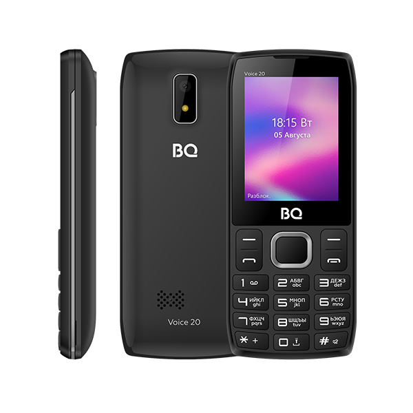 Мобильный телефон BQ 2400L Voice 20 Dark/Grey