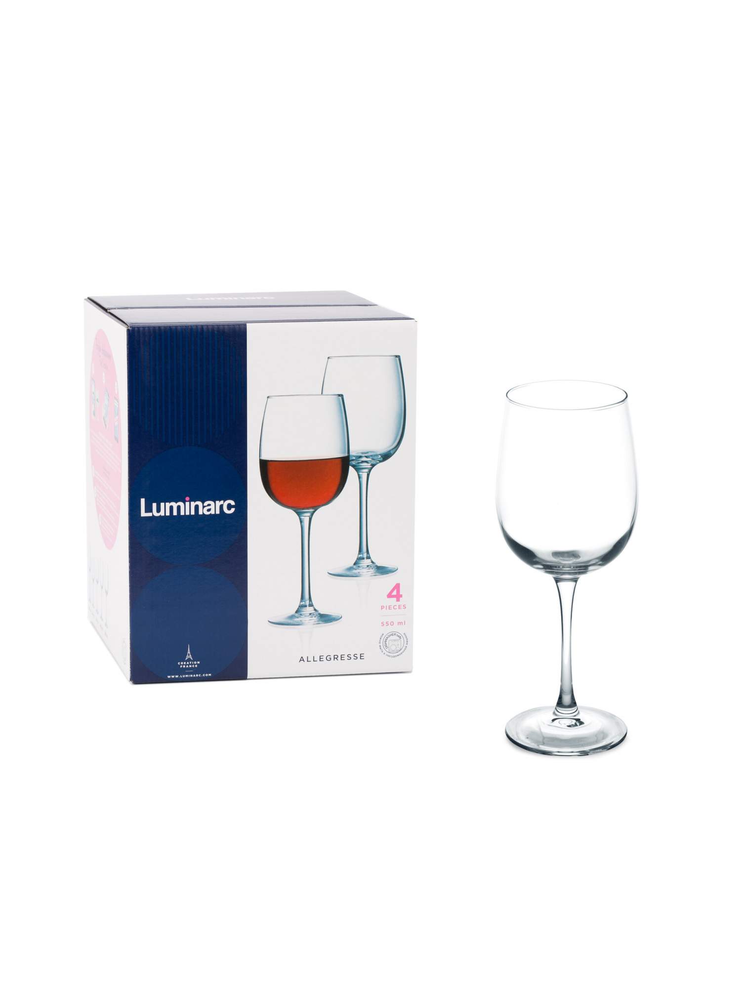 Набор бокалов Luminarc L1403 550 мл 4 шт