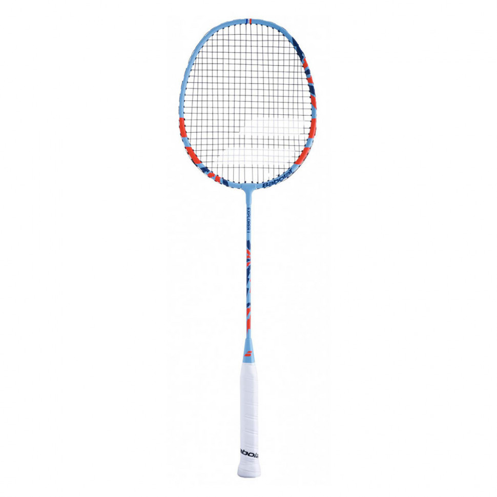 Ракетка для бадминтона Babolat Exploler I white/light blue - отзывы  покупателей на Мегамаркет