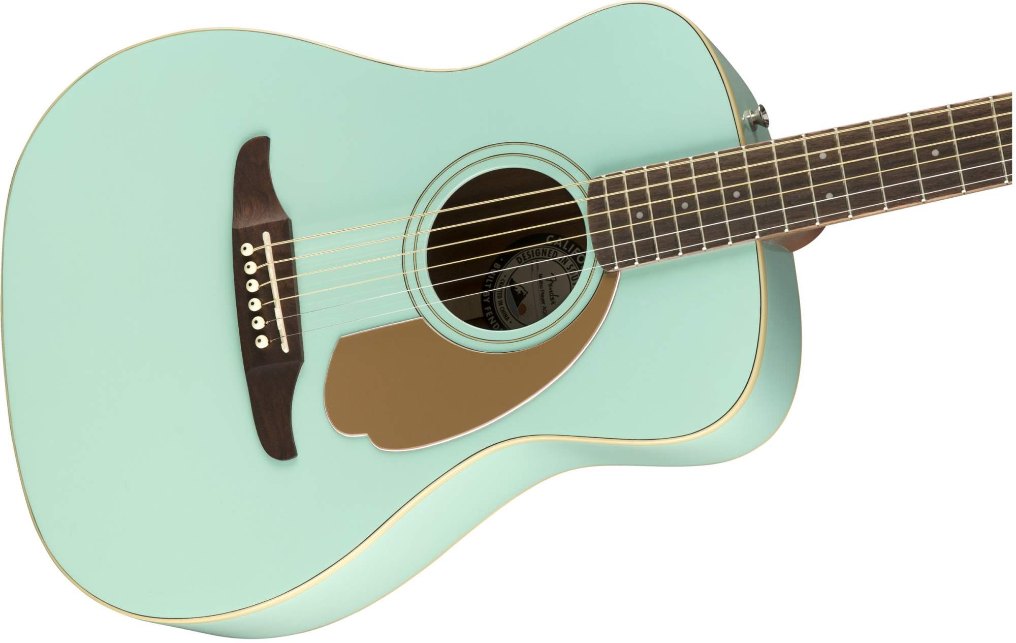 Купить акустическая гитара Fender Malibu Player Aqua Splash, цены