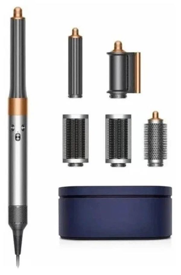 Мультистайлер Dyson HS05 AirWrap Complete серый; золотистый, купить в Москве, цены в интернет-магазинах на Мегамаркет