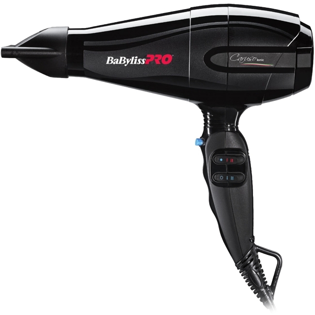 Фен для волос BaByliss Pro Caruso Ionic BAB6510IRE 2400W, черный, купить в Москве, цены в интернет-магазинах на Мегамаркет