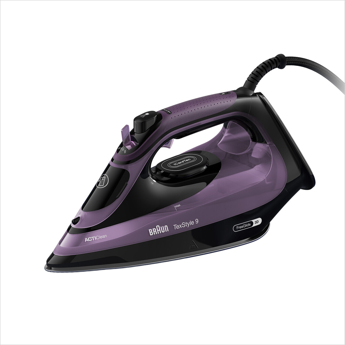 Утюг Braun SI9661VI SI фиолетовый - купить в ВсеСтиральные Доставка силами продавца, цена на Мегамаркет