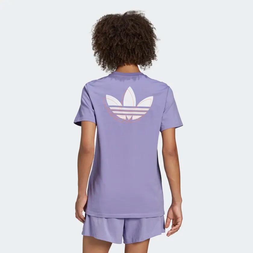 Футболка женская Adidas HE2211 фиолетовая 40 DE