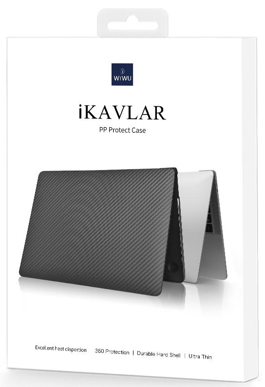 Чехол Wiwu iKavlar для MacBook Pro 13'' 2016-2021 черный