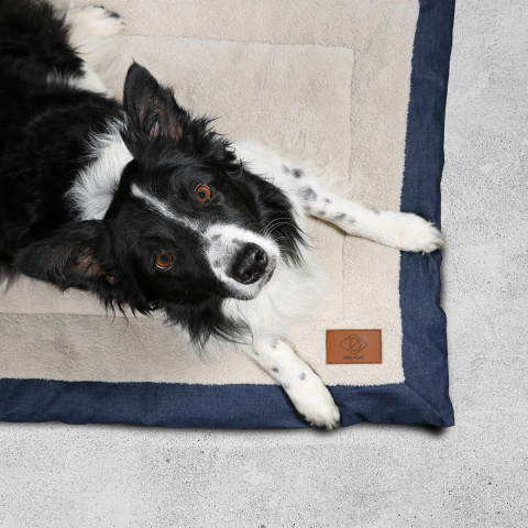 Коврик для собак Ebi Comfy полиэстер, бежевый, 80x60 см