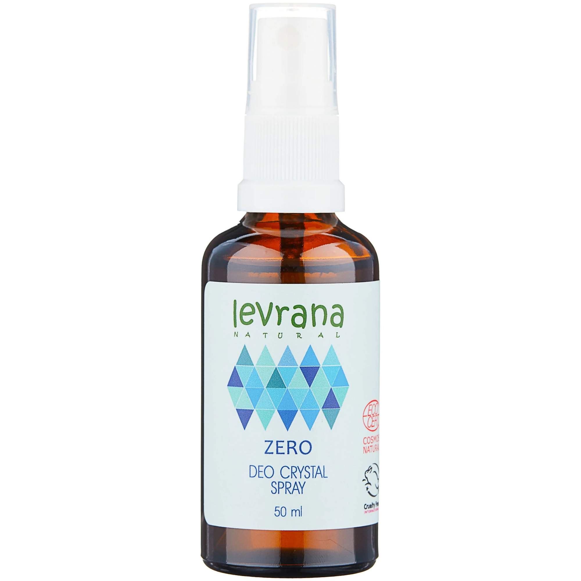 Купить дезодорант Levrana Zero Deo Crystal Spray натуральный, без аромата 50 мл, цены на Мегамаркет | Артикул: 100023986995