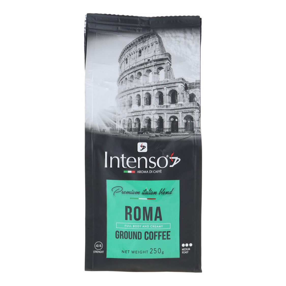 Кофе Intenso Roma Blend молотый 250 г – купить в Москве, цены в интернет-магазинах на Мегамаркет