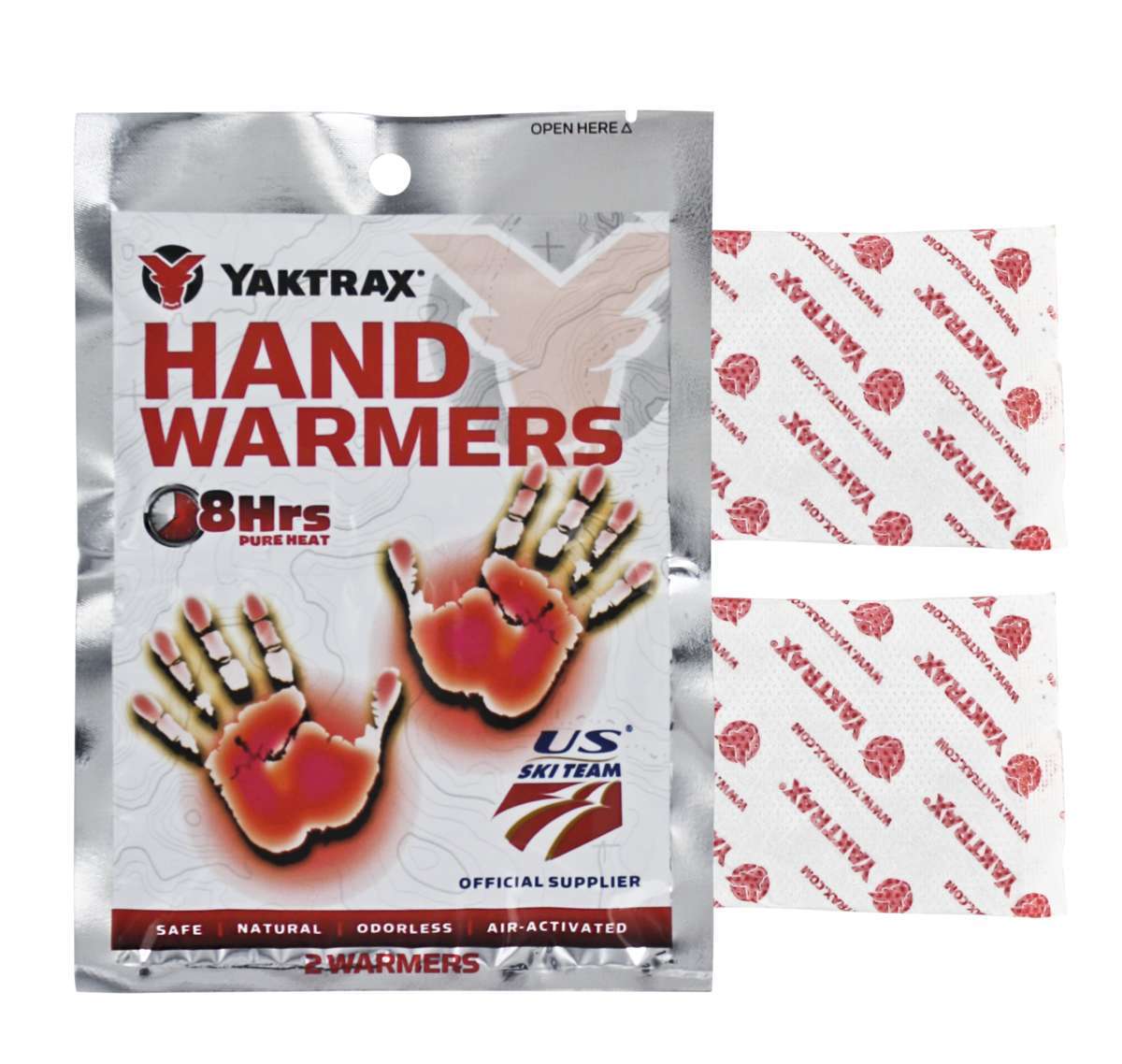 Грелки Yaktrax для рук, 10 упаковок