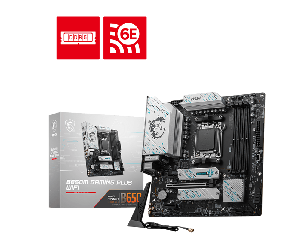 Материнская плата MSI B650M-PLUS GAMING WIFI, купить в Москве, цены в интернет-магазинах на Мегамаркет