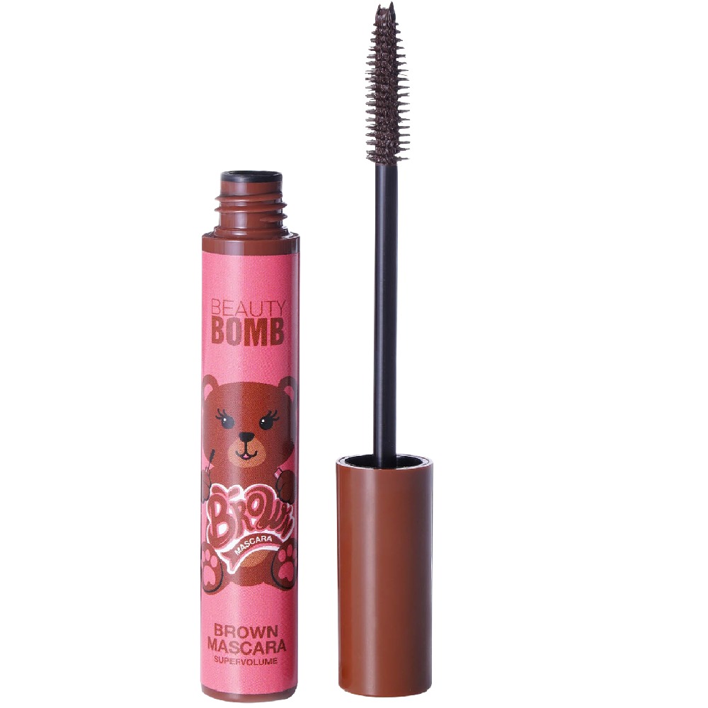 Купить тушь для ресниц Beauty Bomb коричневая Brownie Mascara тон 01, цены  на Мегамаркет | Артикул: 600008717539