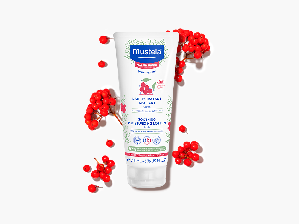 Mustela шезлонг для новорожденных