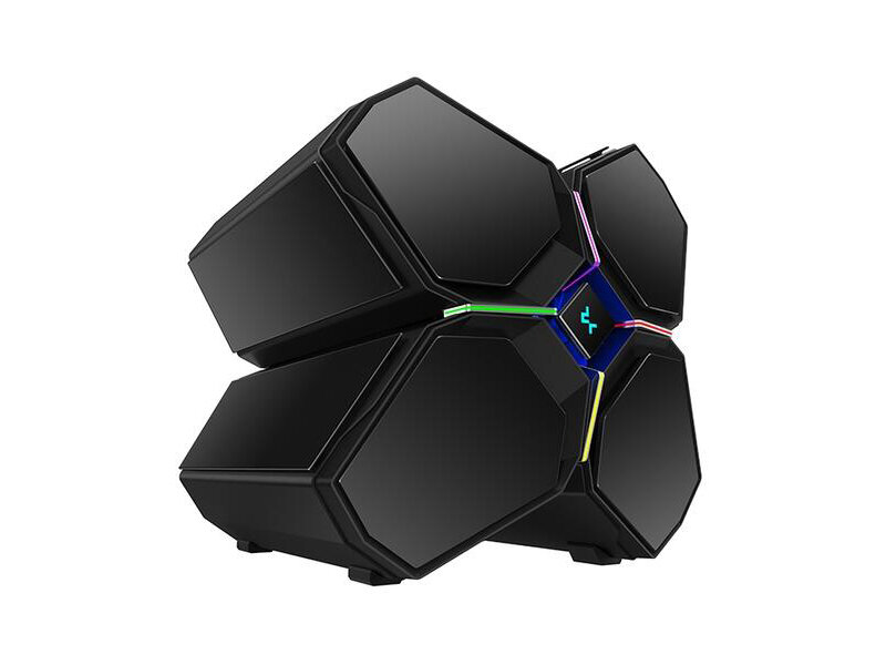 Корпус компьютерный DEEPCOOL QUADSTELLAR INFINITY Black - купить в super100k, цена на Мегамаркет