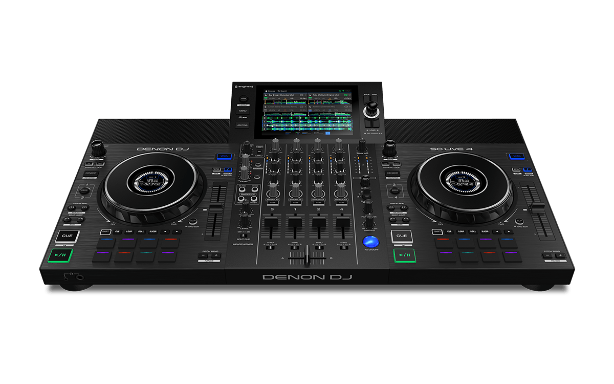 Купить dJ-контроллер Denon SC Live 4, цены на Мегамаркет | Артикул:  600009576166