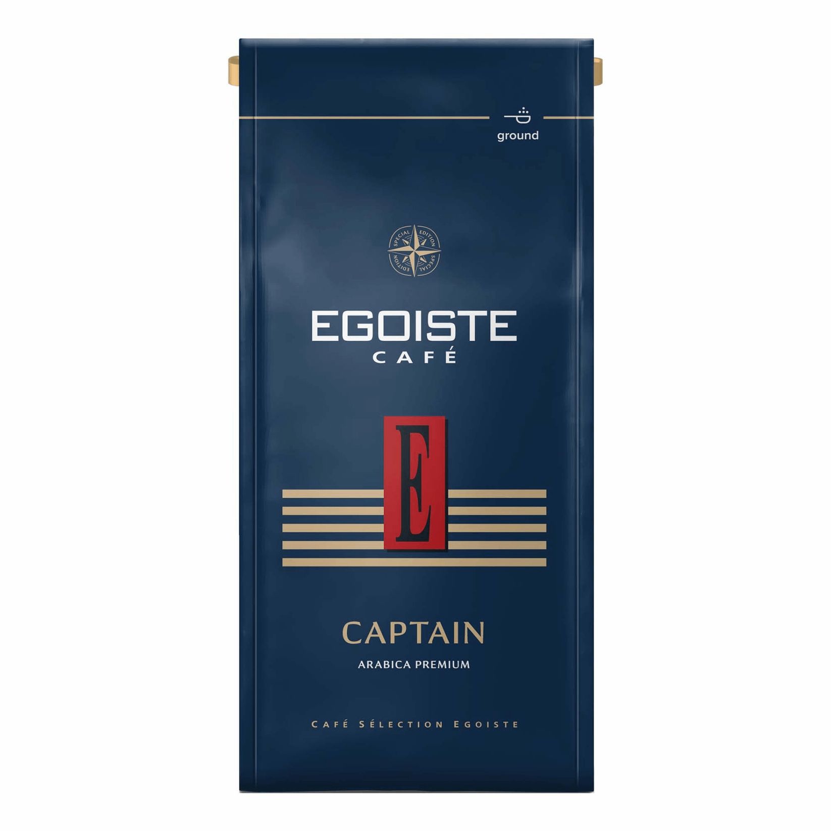 Кофе Egoiste Captain молотый 250 г - купить в Мегамаркет Краснодар, цена на Мегамаркет