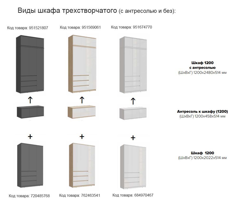 Мебель челси графит