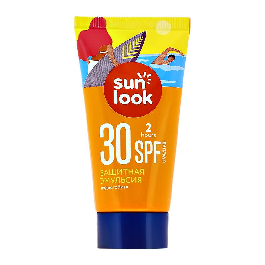 Купить эмульсия для тела SUN LOOK солнцезащитная водостойкая SPF-30 mini 30 мл, цены на Мегамаркет | Артикул: 600006512152