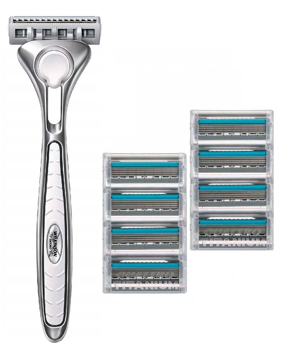 Wilkinson quattro. Бритвенный станок Wilkinson. Набор для бритья Wilkinson. Wilkinson Sword quattro Titanium sensitive. Бритвенный станок Schick quattro Sport.