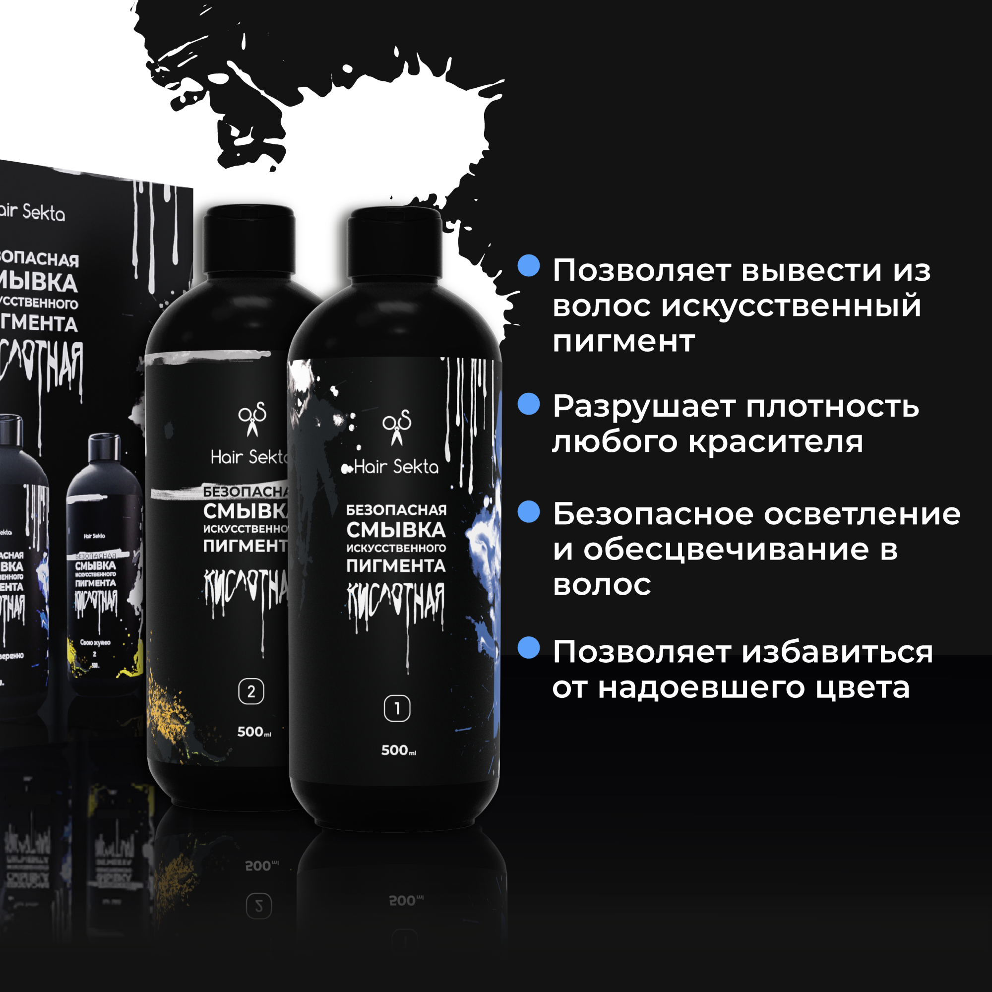 Безопасная смывка искусственного пигмента. Hair sekta смывка. Hair sekta шампунь очищающий. Смывка Хаер секта заключительный этап. Hair sekta несмываемый уход.