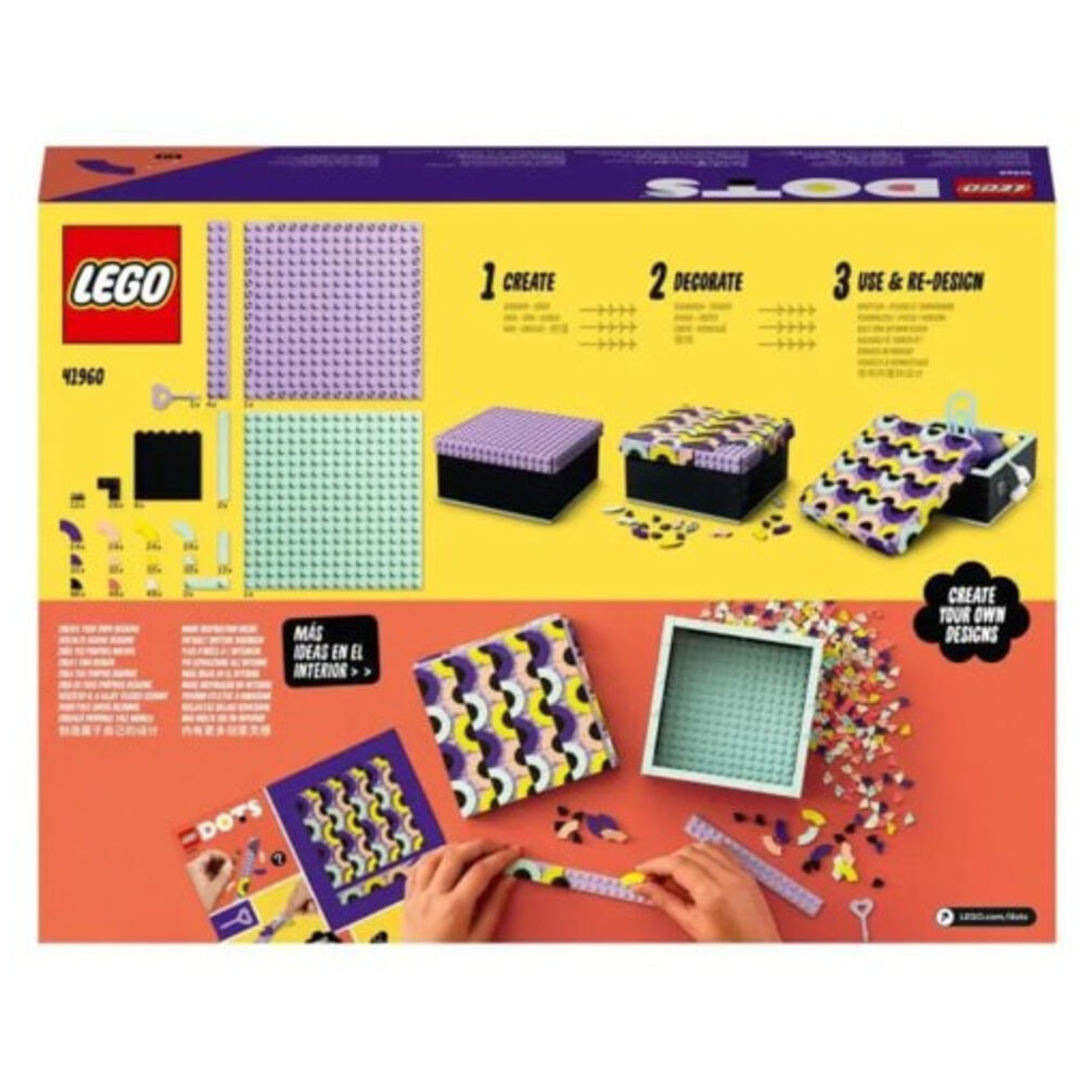 Купить большая коробка LEGO DOTs 41960, 479 дет., цены на Мегамаркет |  Артикул: 600008842890