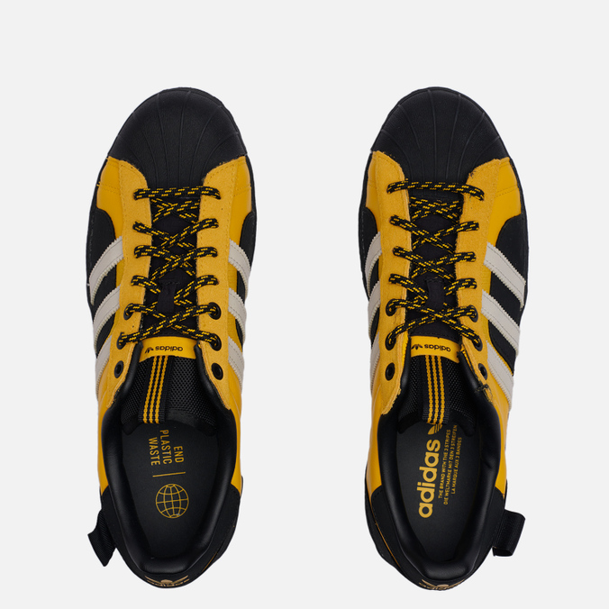 Кроссовки мужские Adidas Superstar желтые 44 EU