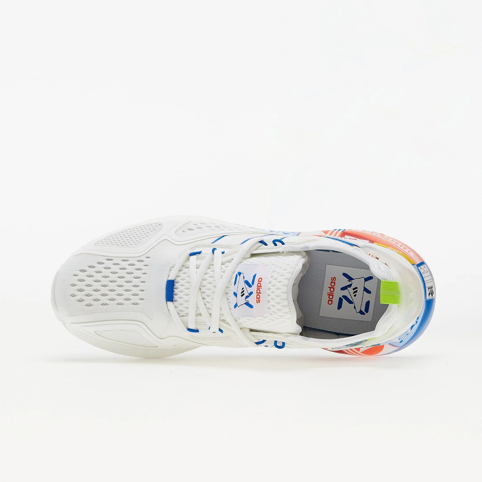 Кроссовки унисекс Adidas Zx 2K Boost белые 35.5 RU - купить