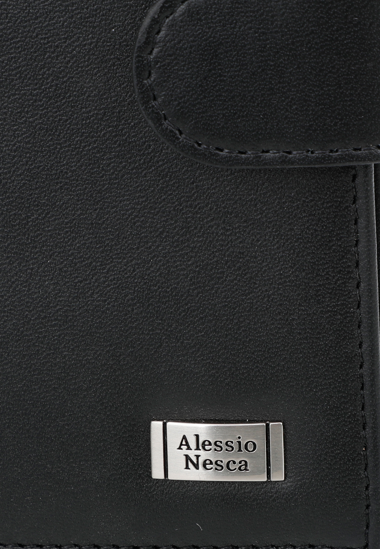 Обложка для паспорта мужская Alessio Nesca KMY2200 черная