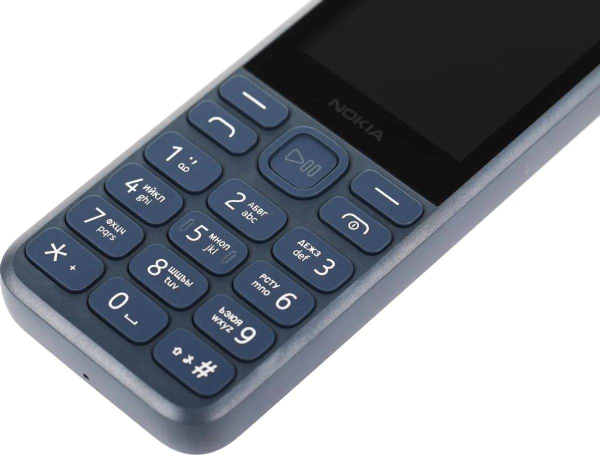 Сотовый телефон Nokia 130 TA-1576 DS EAC темно-синий, купить в Москве, цены  в интернет-магазинах на Мегамаркет