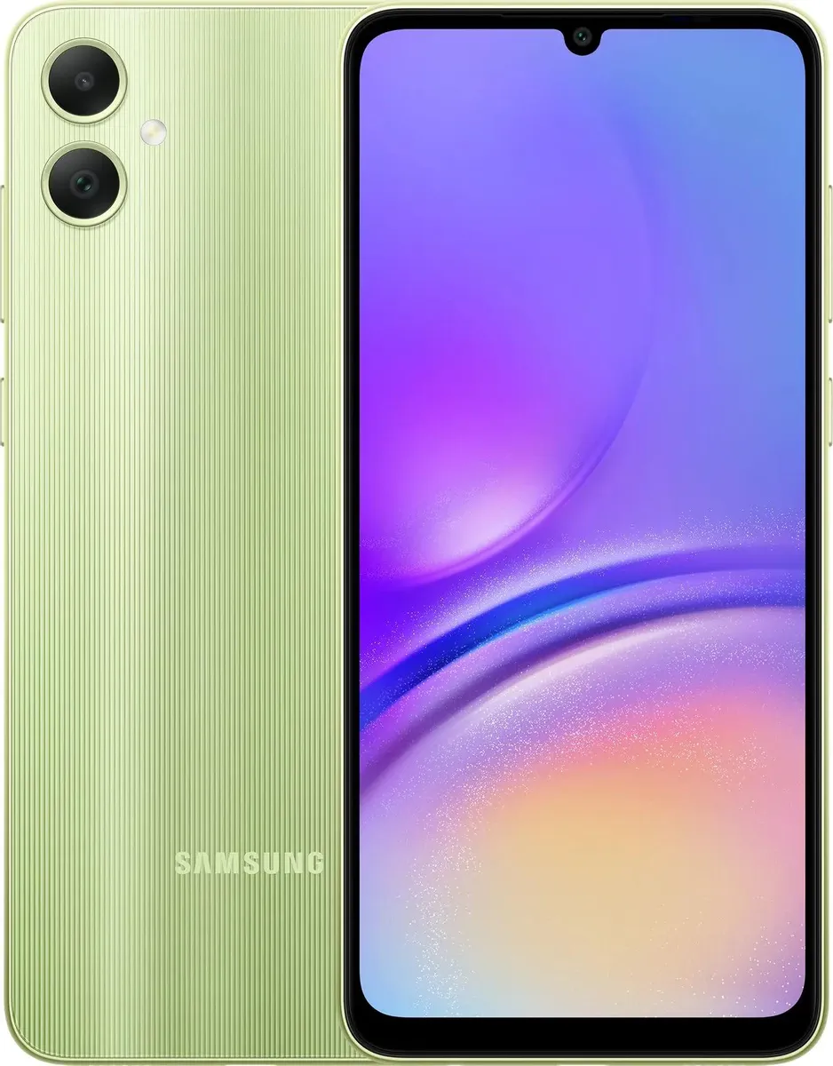 Смартфон Samsung Galaxy A05 4/64GB зеленый (SM-A055FLGDSKZ) - купить в Ситилинк, цена на Мегамаркет