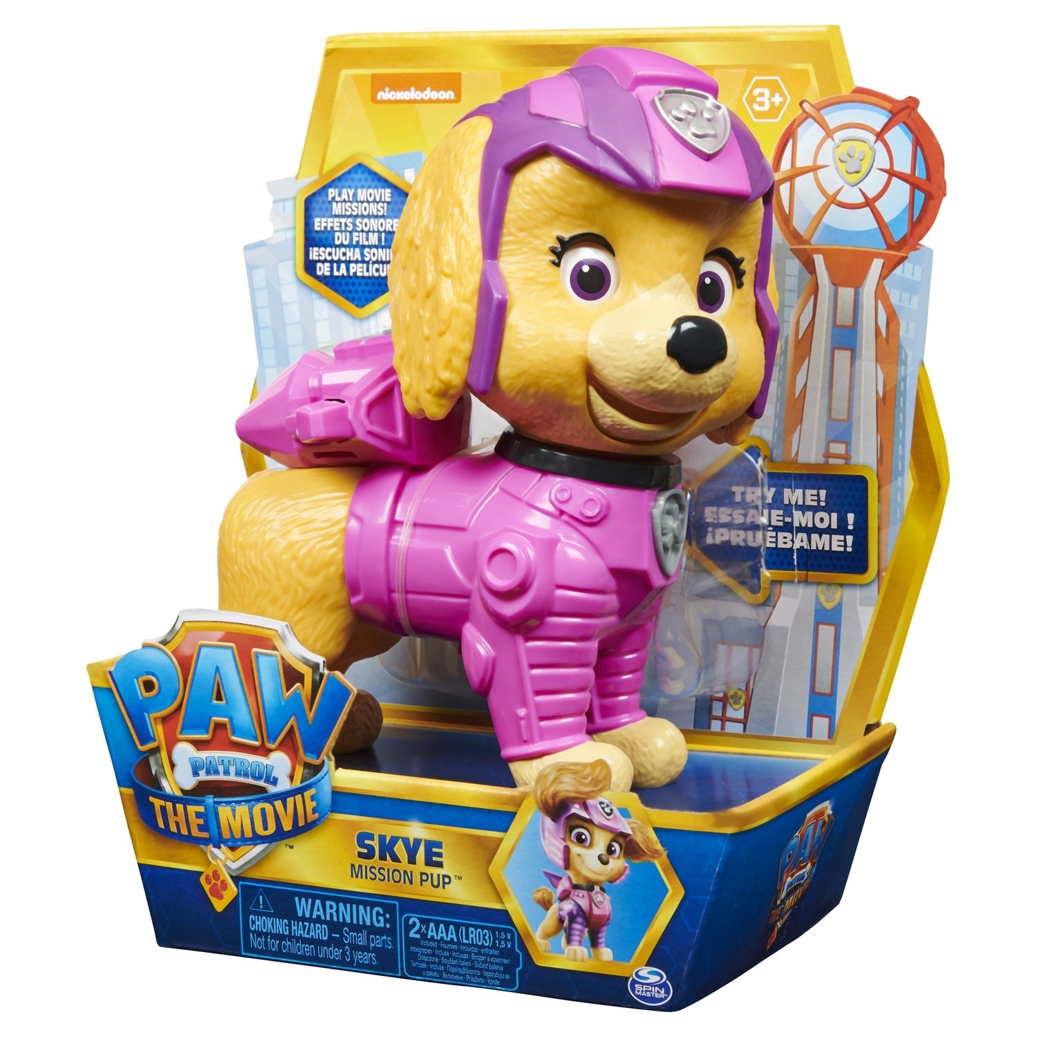 Фигурка Spin Master Кино Скай Paw Patrol интерактивная 6063715/20136161