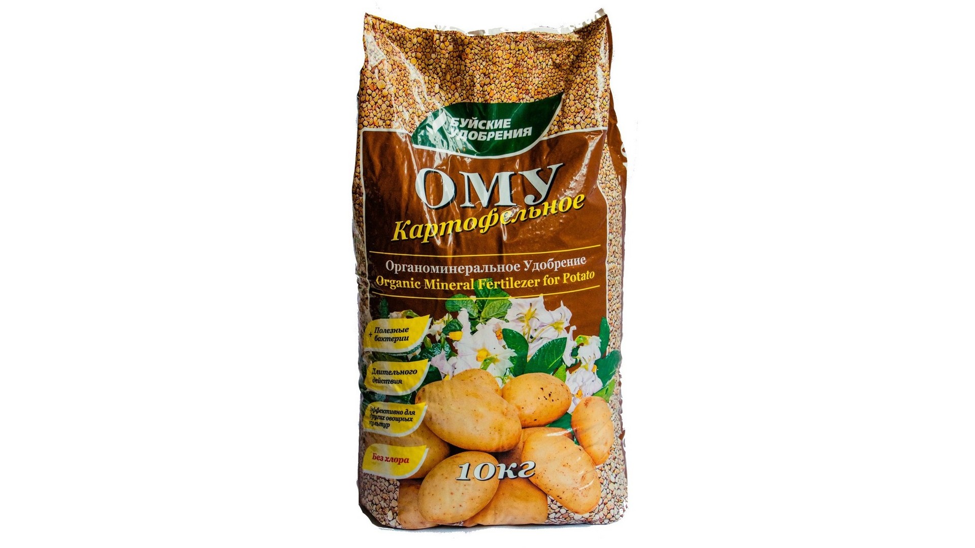 Органоминеральное удобрение Буйские удобрения ОМУ Картофельное 10 кг - характеристики и описание на Мегамаркет