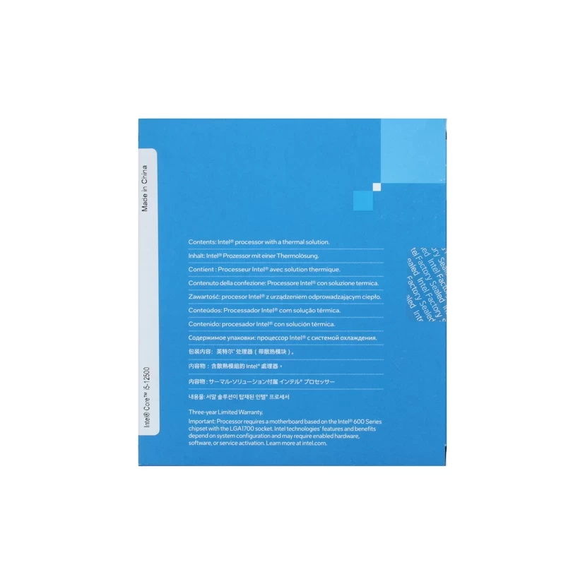 Процессор Intel Core i5 12500 BOX – купить в Москве, цены в интернет ...