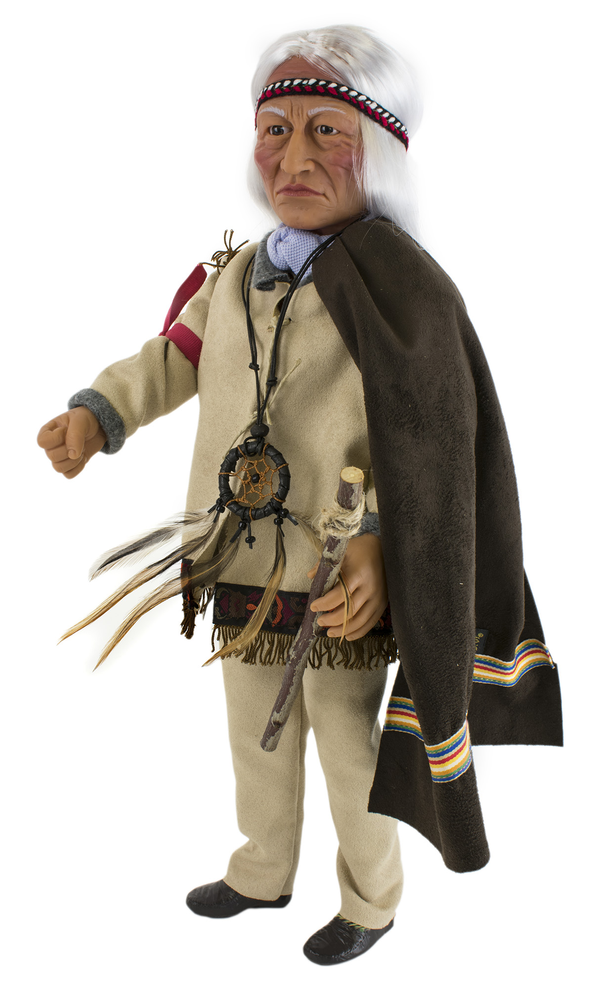 Купить кукла Lamagik Индеец Sitting Bull 40102, 41 см, цены на Мегамаркет