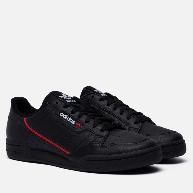 adidas all black continental