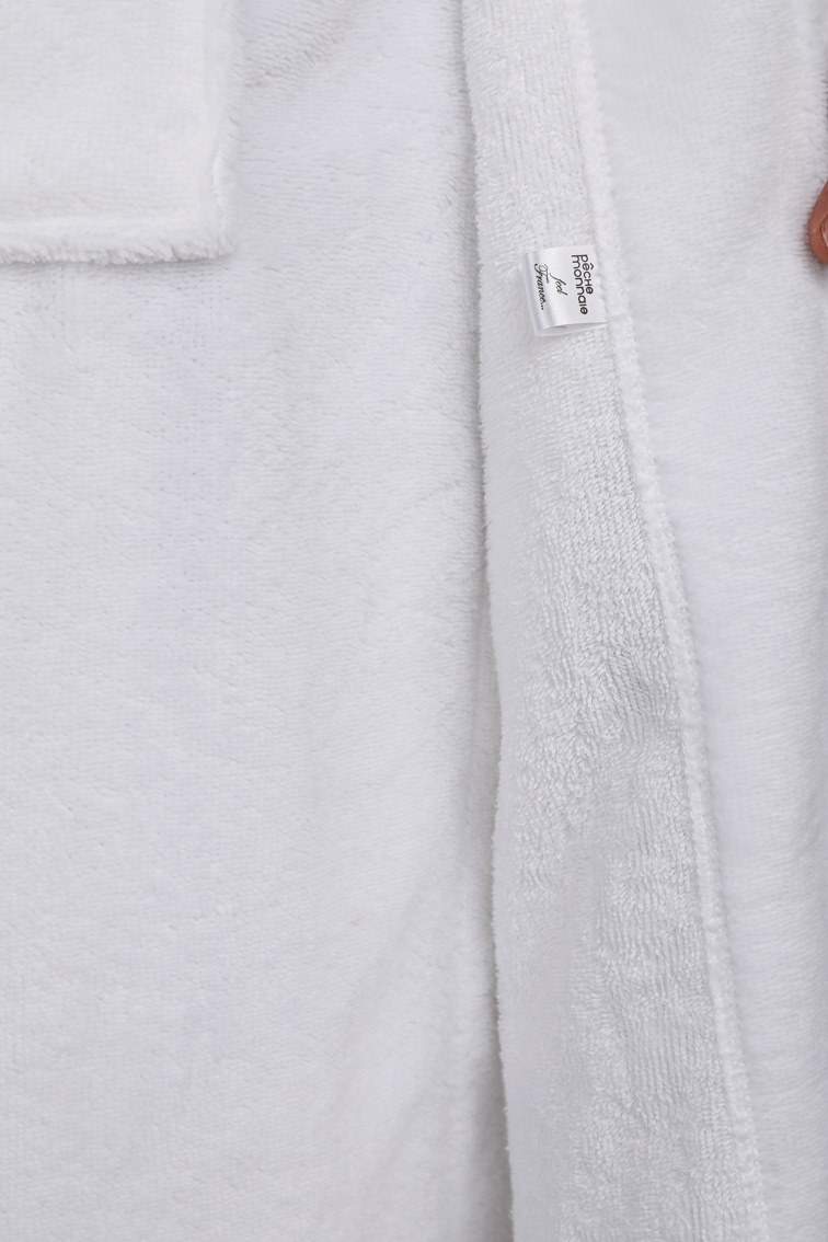 Домашний халат мужской Peche Monnaie Naturel_Man белый XL