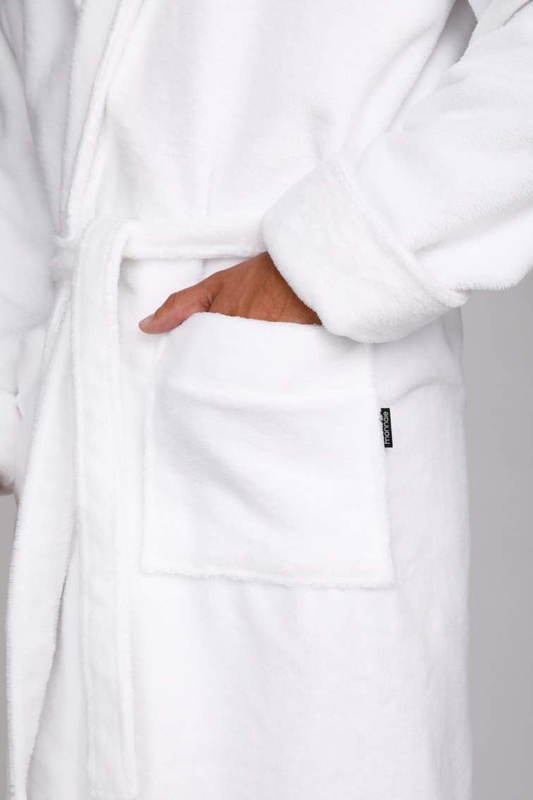 Домашний халат мужской Peche Monnaie Naturel_Man белый XL