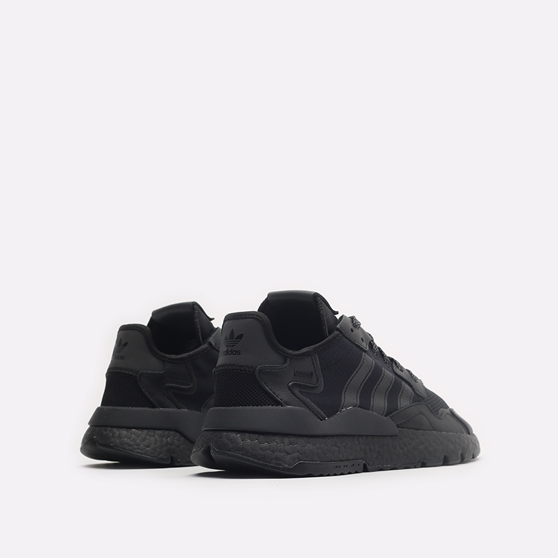 Adidas nite jogger cheap black mens