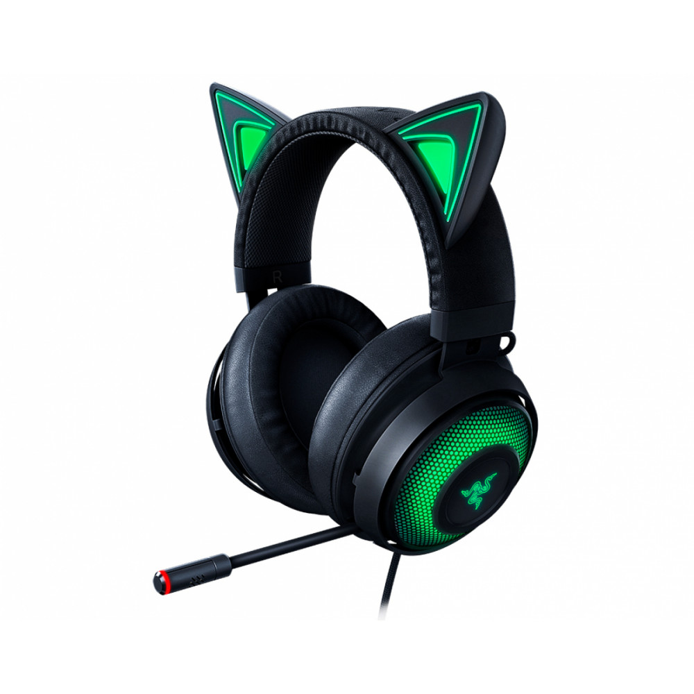 Игровые наушники Razer Kraken Kitty Edition Black (RZ04-02980100-R3M1), купить в Москве, цены в интернет-магазинах на Мегамаркет