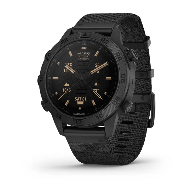 Смарт-часы Garmin Marq Commander (Gen 2) Carbon Edition черный, купить в Москве, цены в интернет-магазинах на Мегамаркет