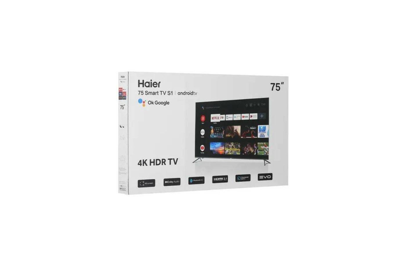 Телевизор Haier 75 Smart TV S1, 75