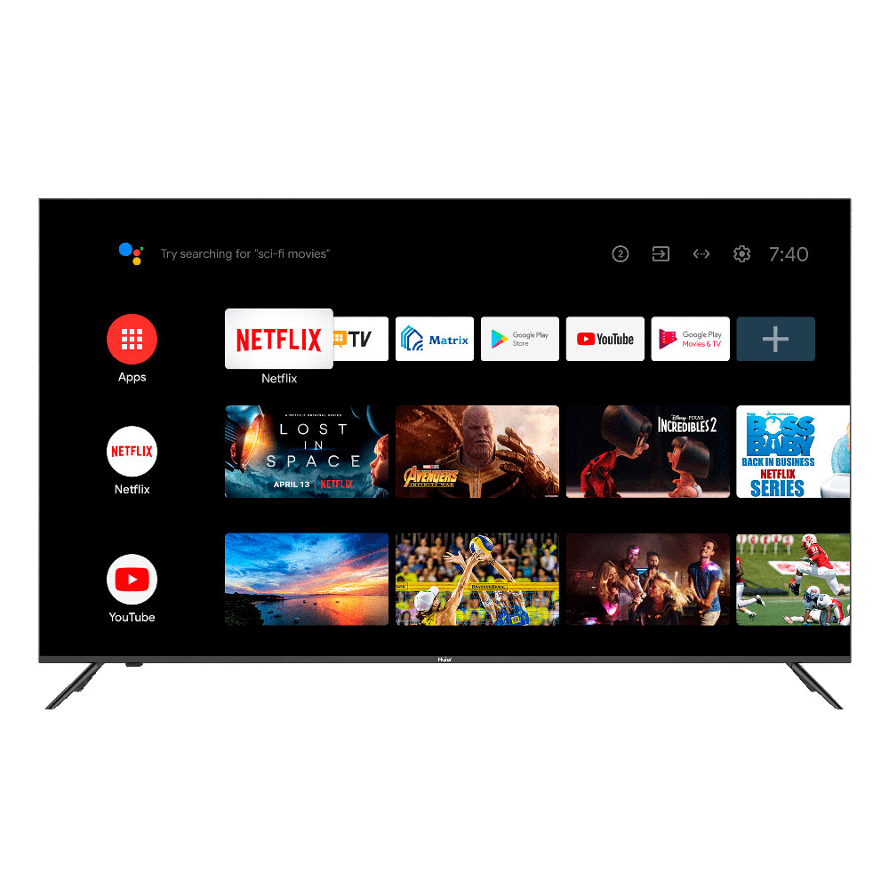 Телевизор Haier 65 Smart TV S1, 65"(165 см), UHD 4K - купить в Официальный магазин Haier(Север), цена на Мегамаркет