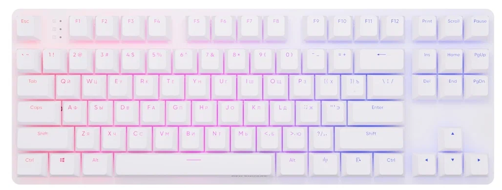 Игровая клавиатура Red Square Keyrox TKL g3ms White (RSQ-20033), купить в Москве, цены в интернет-магазинах на Мегамаркет