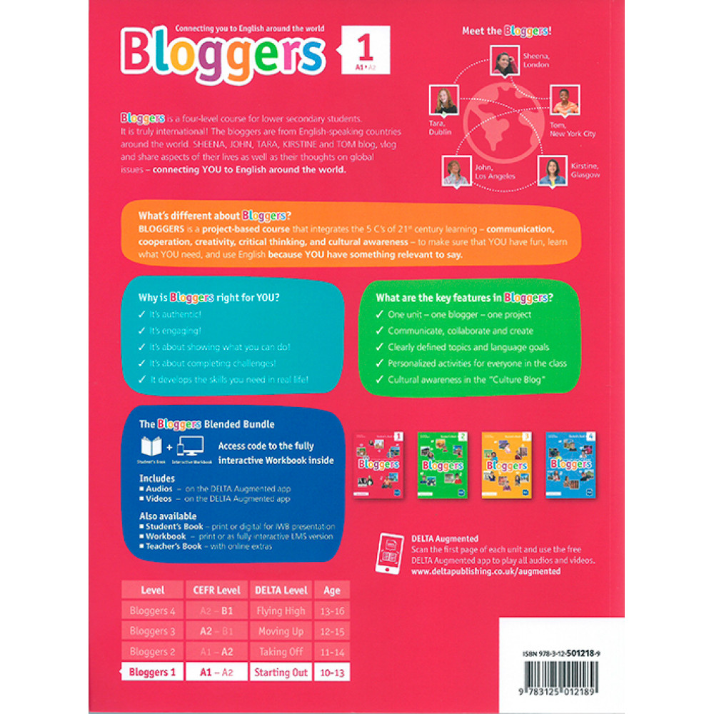 Bloggers 1. Close-up b1. Students book.