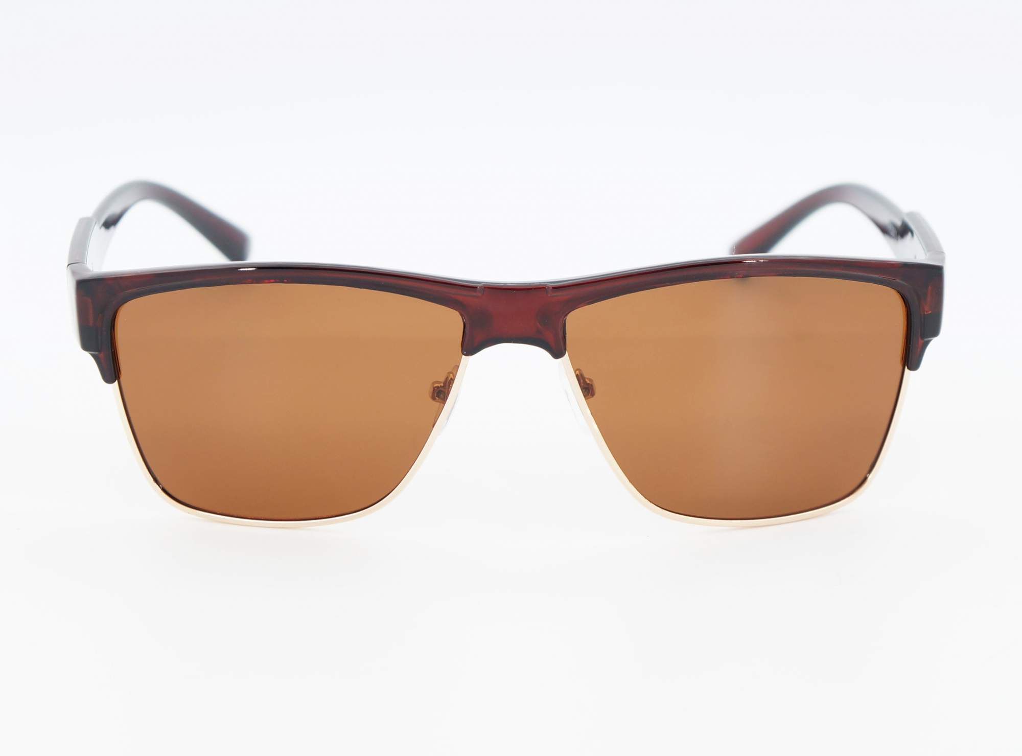 Солнцезащитные очки мужские PREMIER P2001 коричневые - купить в Москве, цены на Мегамаркет