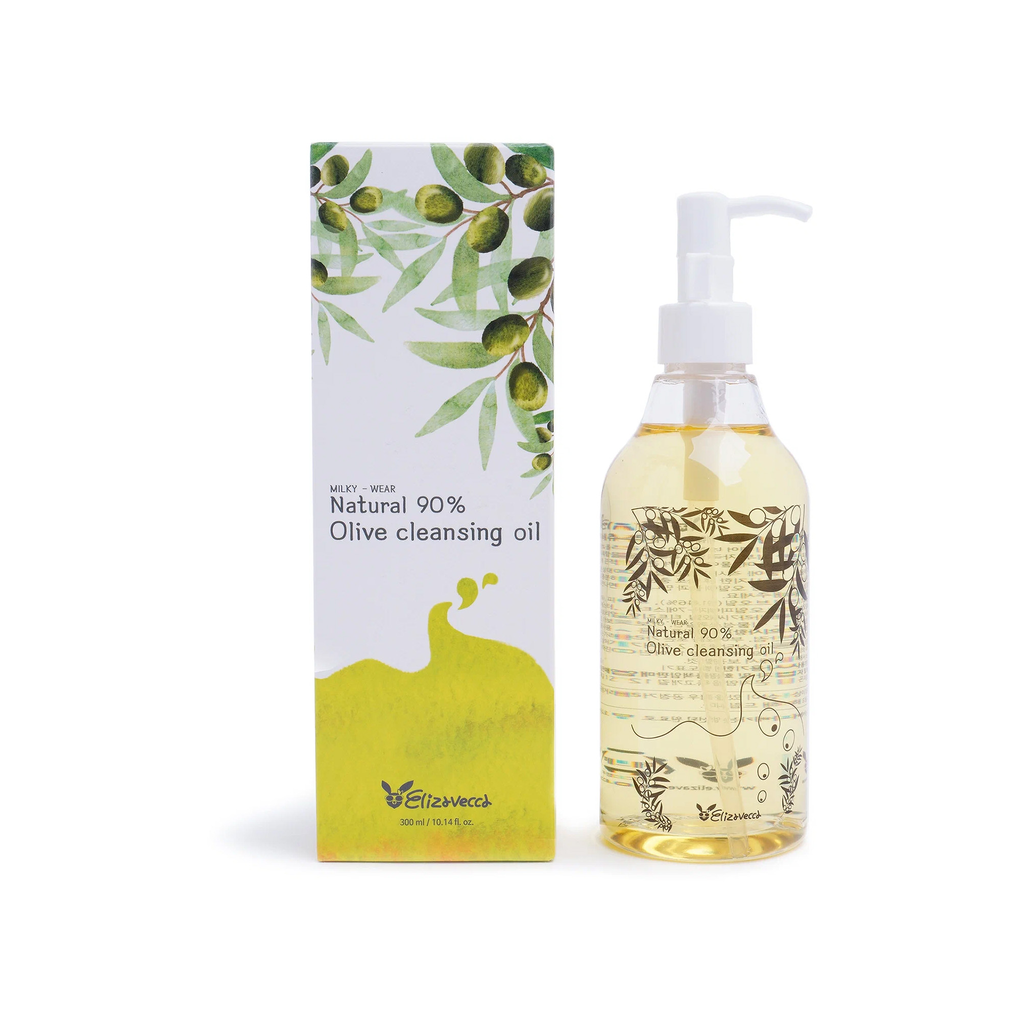 Гидрофильное масло Elizavecca Olive Cleansing Oil 300 мл - отзывы  покупателей на Мегамаркет | средства для снятия макияжа