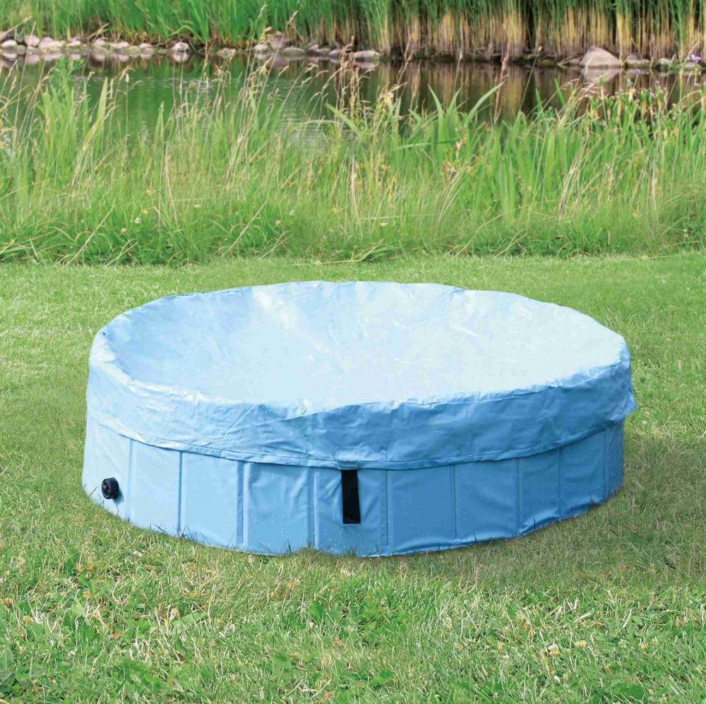 Крышка для бассейна для собак TRIXIE, светло-голубая, диаметр 160см