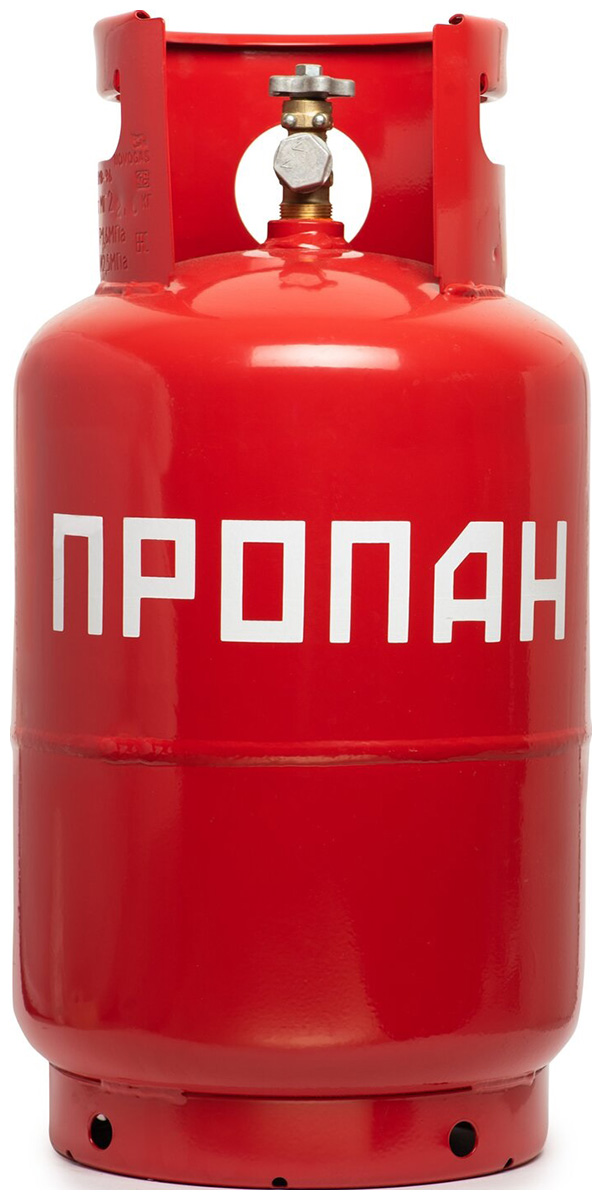 Баллон газовый НЗГА 12л с ВБ-2, красный купить в интернет-магазине, цены на Мегамаркет