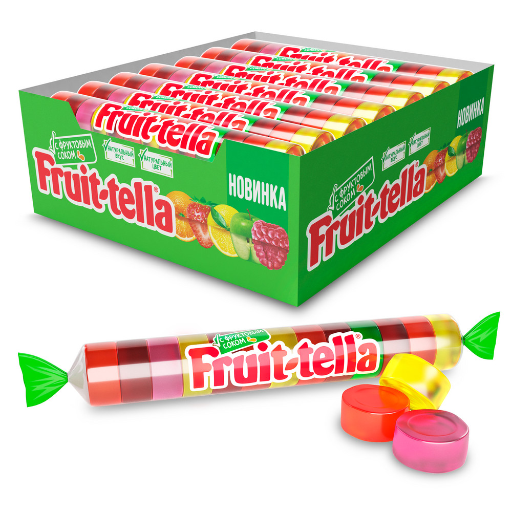 Мармелад жевательный Fruittella, 24 шт по 52 г - купить в Торговый дом Флорин, цена на Мегамаркет