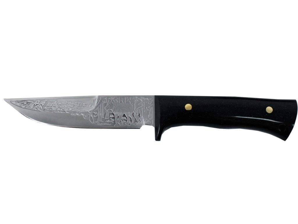 Туристический нож Златоуст НС-19, серебристый - купить в AIR-GUN.RU, цена на Мегамаркет